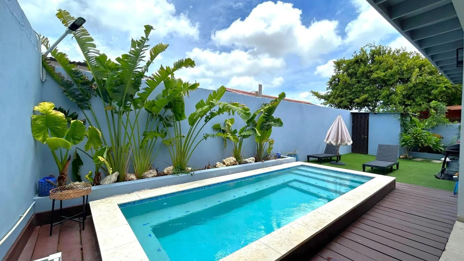 Villa Azul Tide - Oranjestad Bohemian Beach Vibes Ferienhaus